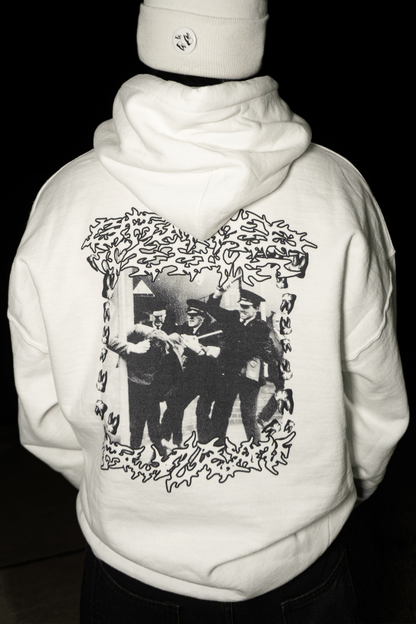 BRUTALITY HOODIE (WHITE)