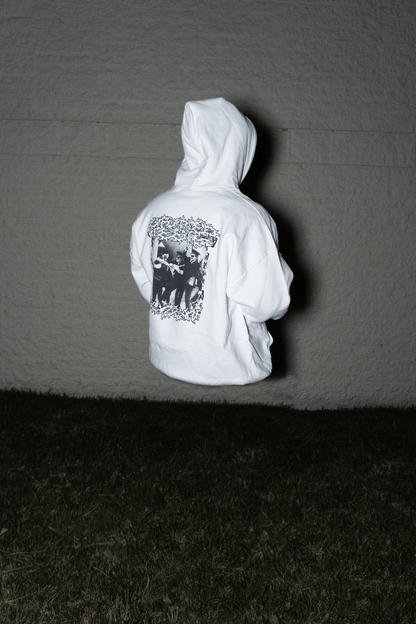 BRUTALITY HOODIE (WHITE)